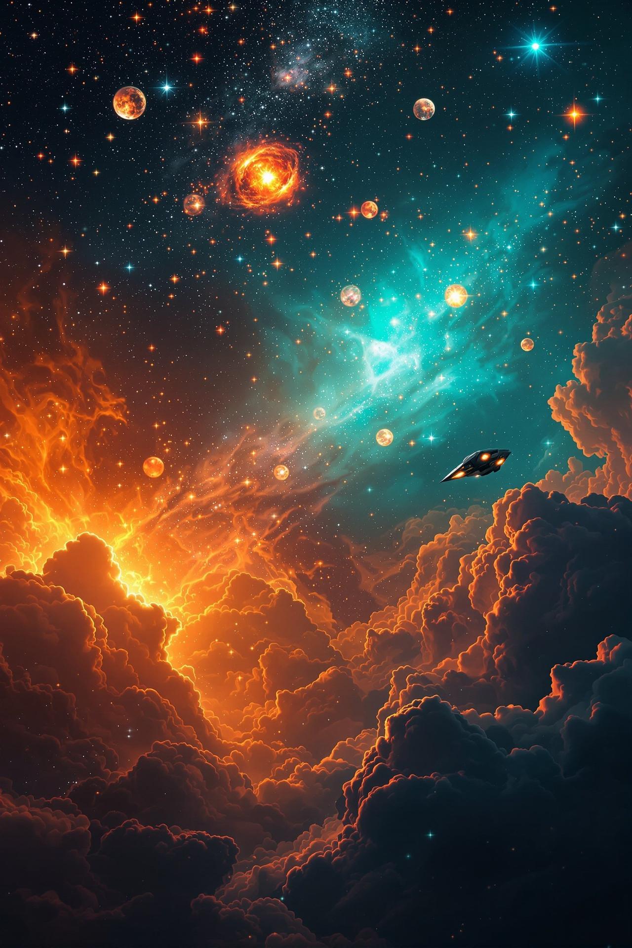 在线看片独家呈现电影《星际回响》高清海报,科幻冒险巨制