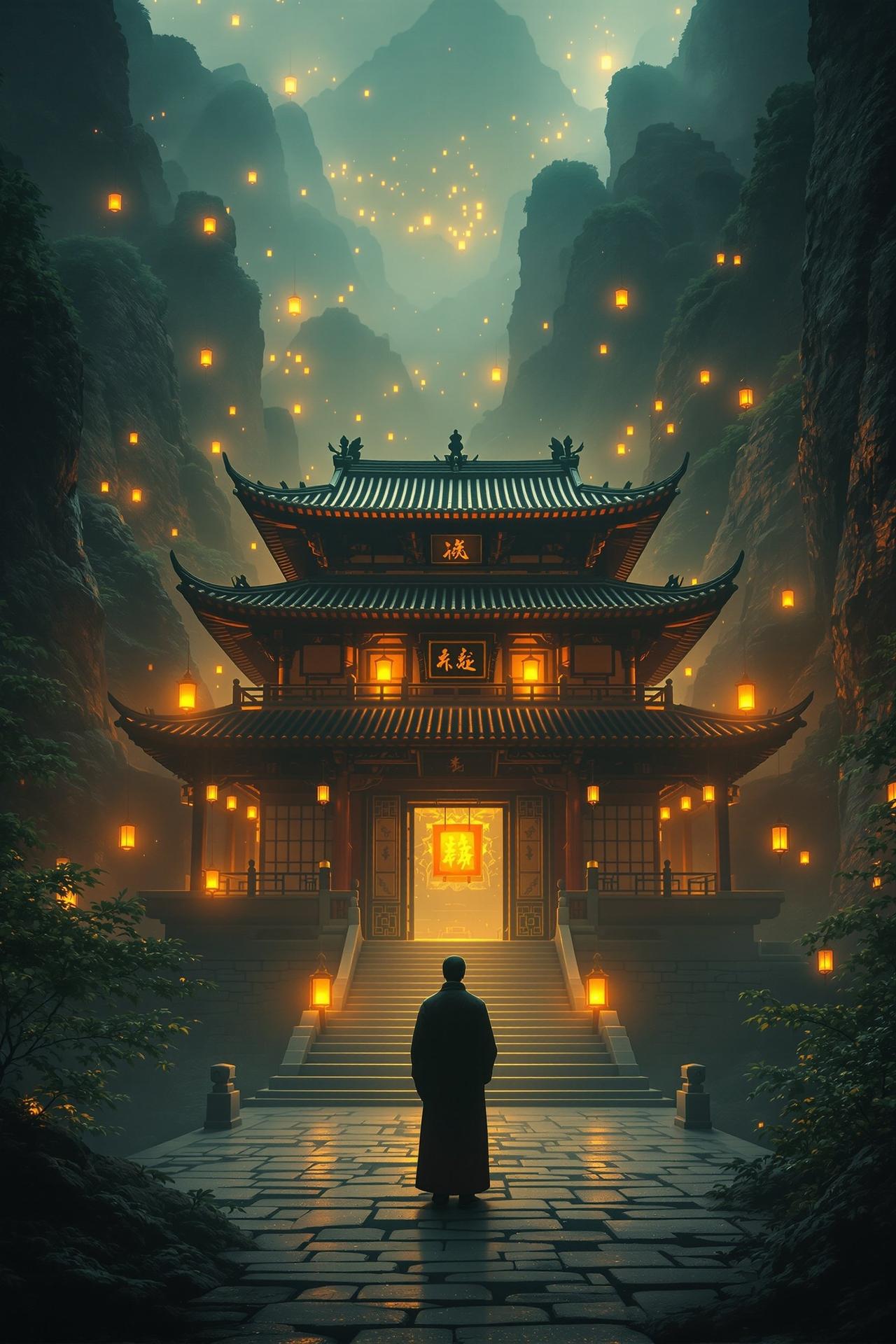 在线看片独家呈现电影《古刹秘案》高清海报,古装悬疑巨制